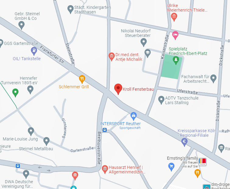 Standort Kroll Fensterbau